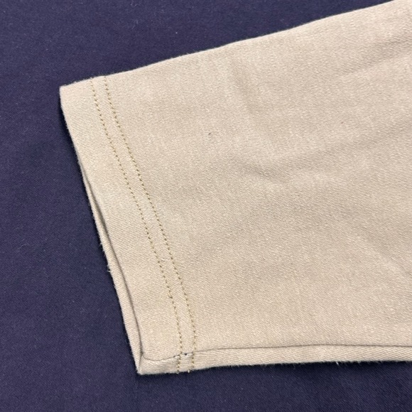 RASCO‎ FR Flame Resistant Khaki Navy Henley Long Sleeve Shirt 2XL READ - Picture 12 of 14